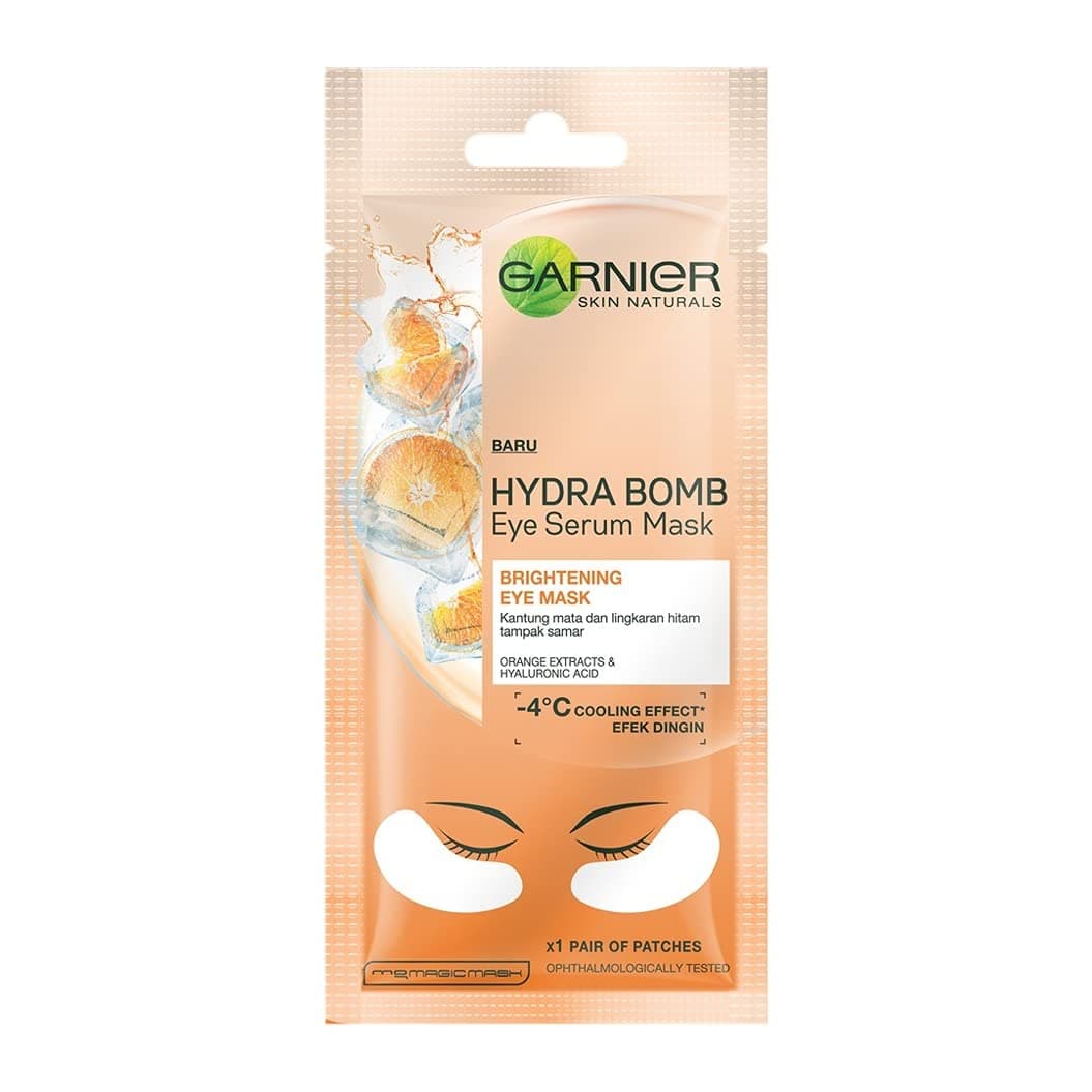 Skin Naturals, Eye Mask, Hydrating & Revitalising, Hydra Bomb Eye Serum Mask, 1 pc, 6g