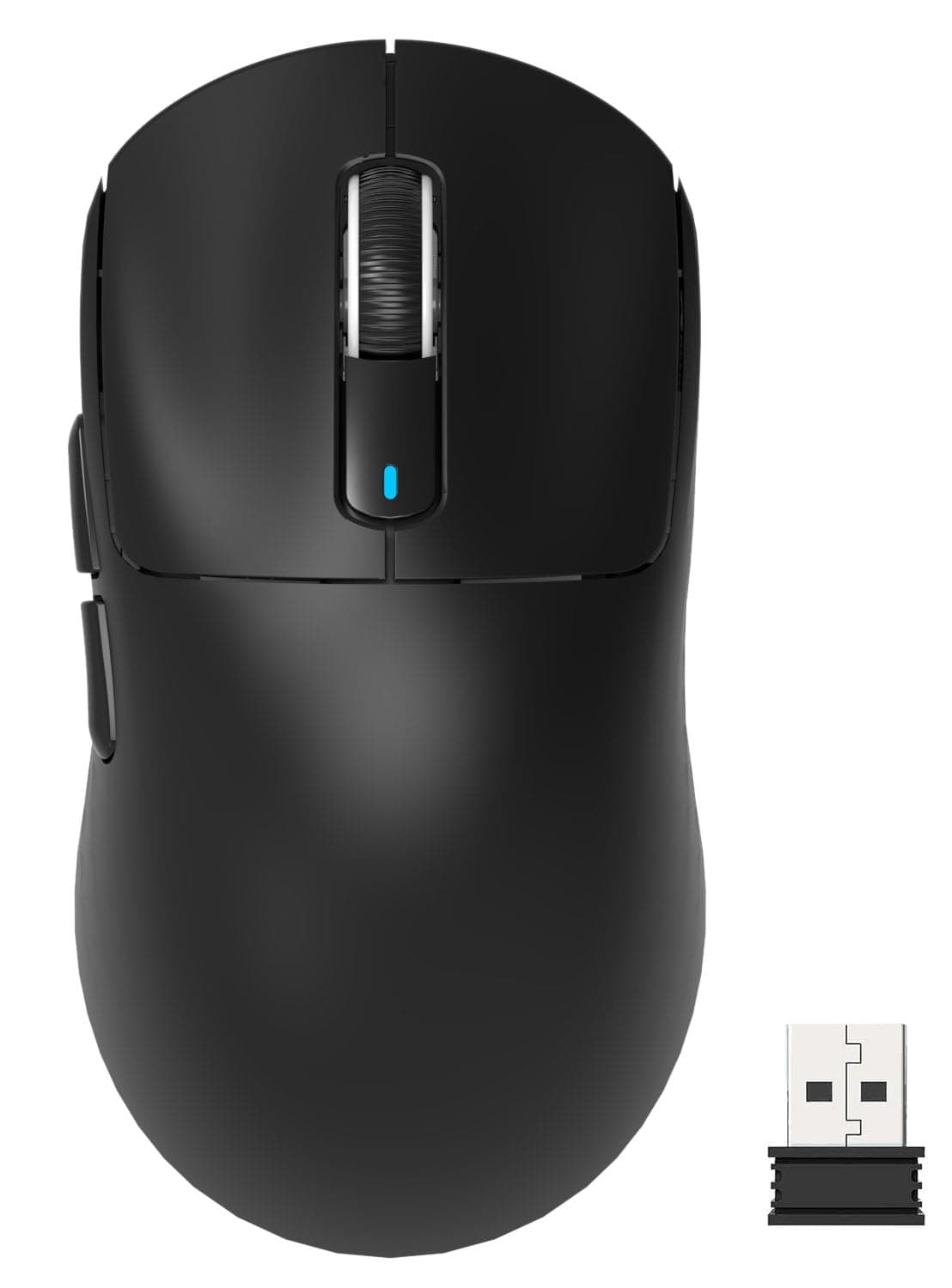 X3 Lightweight Wireless Gaming Mouse with Tri-Mode 2.4G/USB-C Wired/Bluetooth,Up to 26K DPI, PAW3395 Optical Sensor,Kailh GM8.0 Switch,5 programmable Buttons for PC/Win/Mac(Black)
