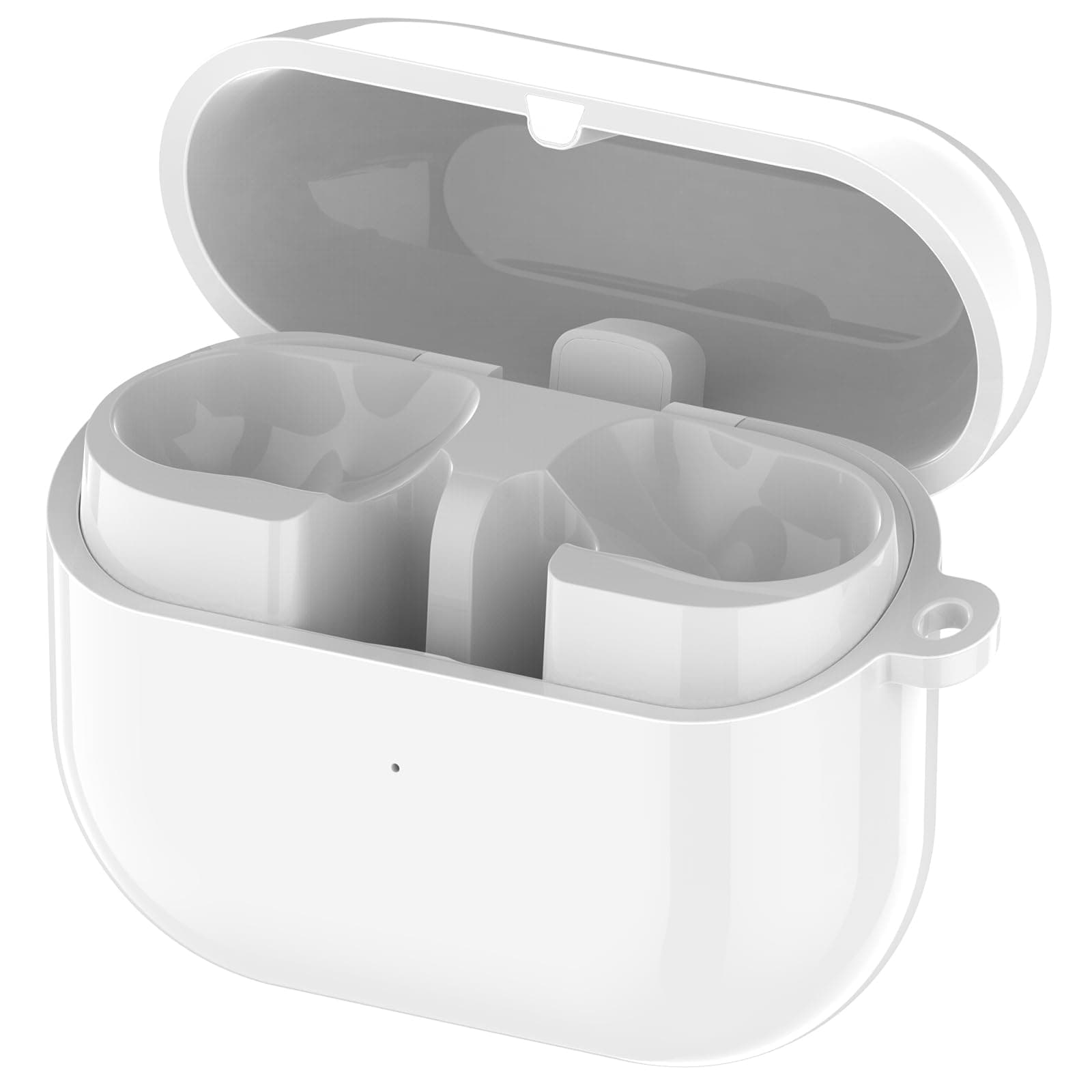 Charging Case Compatible with Samsung Galaxy Buds 3 Pro Charging Case, Replacement Charging Box, Earphone Charging Case for Samsung Galaxy Buds 3 Pro R630 Bluetooth Earphones Accessories (White)