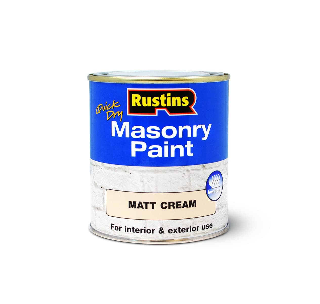 Rustins MASPC500 Masonry Paint Cream 500ml, 500
