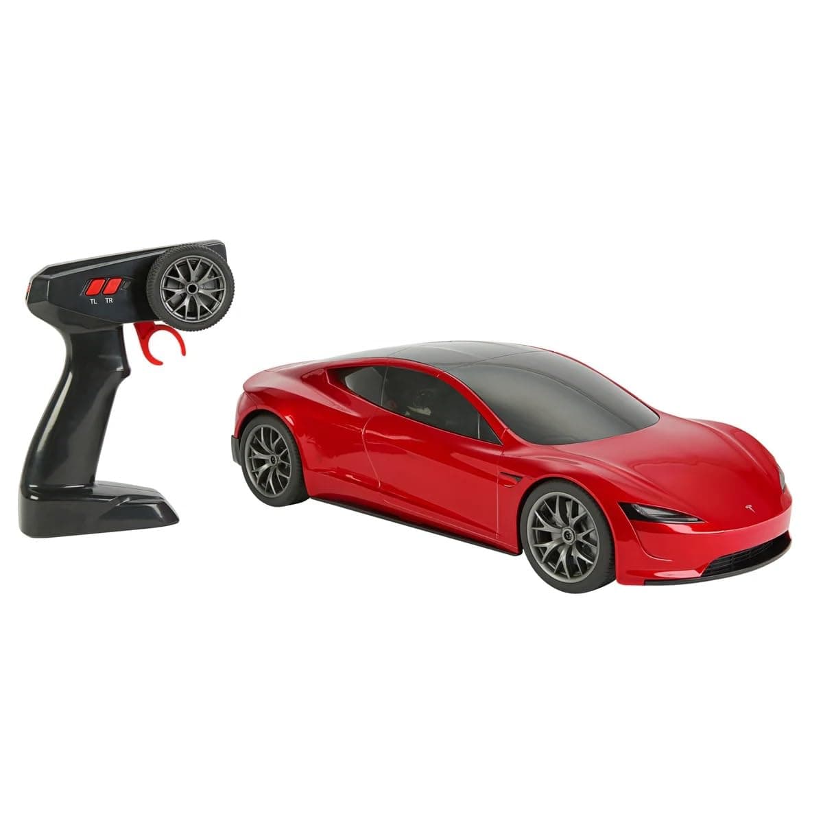 Hot Wheels red Tesla RC 2.4 GHZ