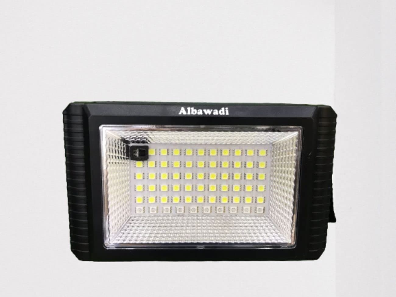 ALBAWADIPortable Camping Solar LED Light With Stand Bluetooth Speaker Remote Control SOS Flashlight 72W