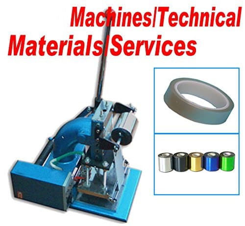 Hot Foil Stamp Machine Press Kit 1 （High-temperature Resistant Double Adhesive Tape and Foil Paper