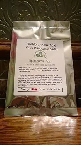 Details about 3 Self Neutralizing TCA pads 40% strength, DEEP chemical peel- acne,scars,sun