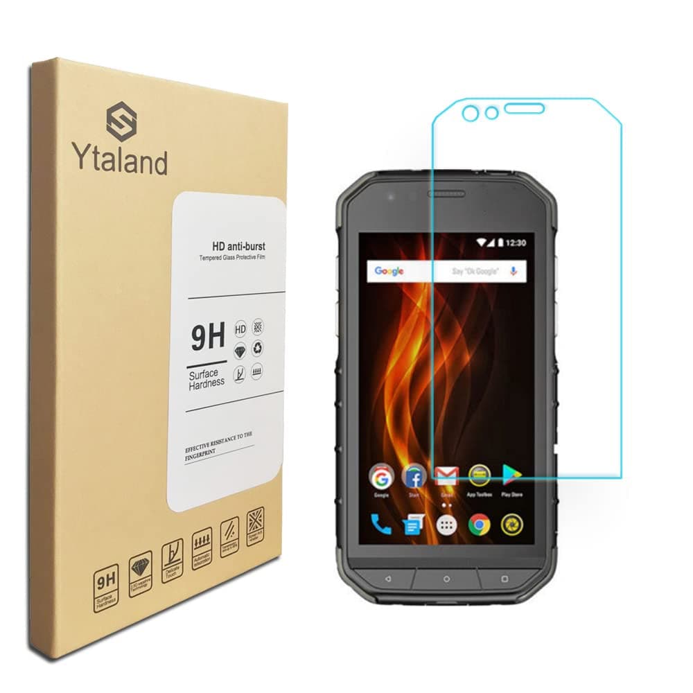 [2 Pack] For CAT S31 Screen Protector, Tempered Glass Anti-fingerprints Thin 9H Hardness Screen Protector For CAT S31