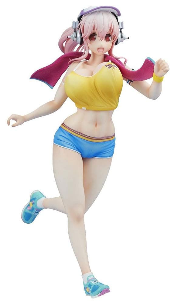 Super Sonico (Jogging Version) 1: 7 Scale PVC Figure