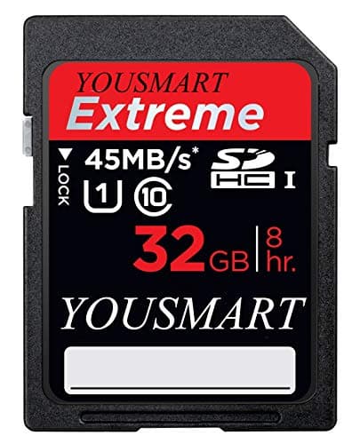 SanDisk Extreme 32 GB SDHC Class 10 UHS-1 Flash Memory Card 45MB/s SDSDX-032G-AFFP