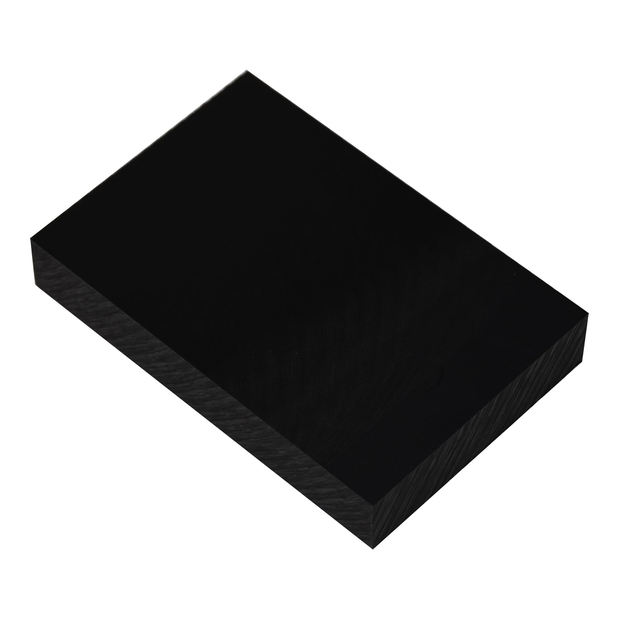 GYOFFULL HDPE Block Black PE Polyethylene Rectangular Solid Plastic Tapping B...