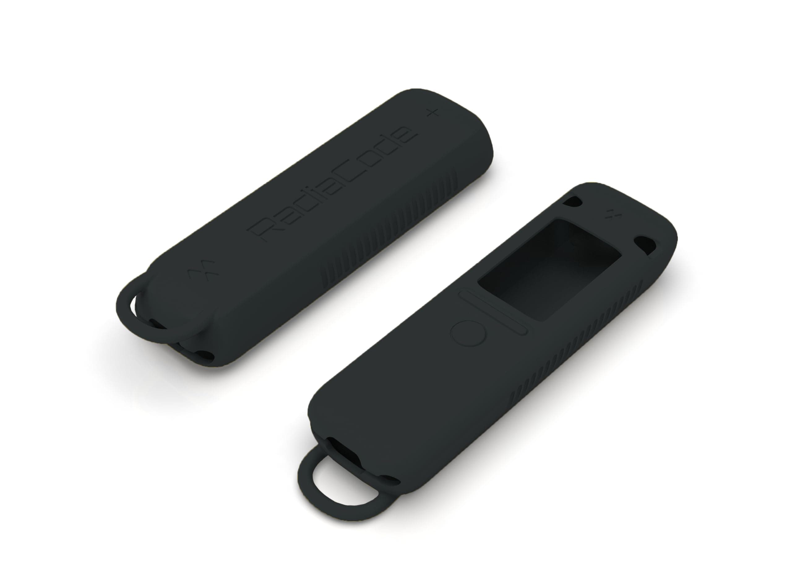 Radiacode 102/103/103G Protective Silicone Case Shockproof Soft Skin Cover with Carabiner (case only) (Black)