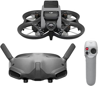 Avata Pro-View Combo (DJI Goggles 2) - First-Person View Drone UAV Quadcopter with 4K Stabilized Video, Super-Wide 155° FOV, Built-in Propeller Guard, HD Low-Latency Transmission
