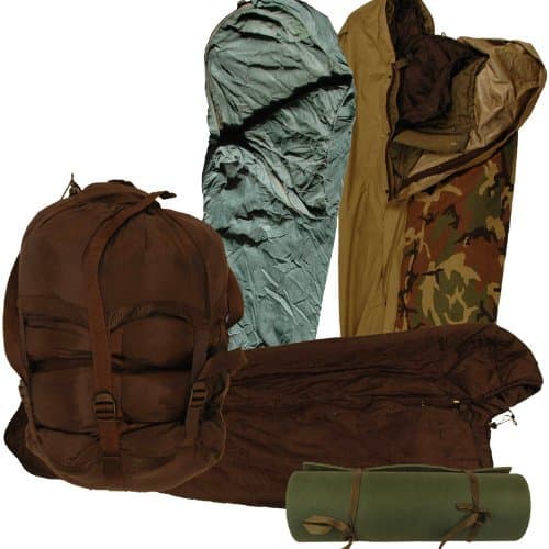 4 Piece Modular Sleep System with Sleeping Pad by Tennier Industries