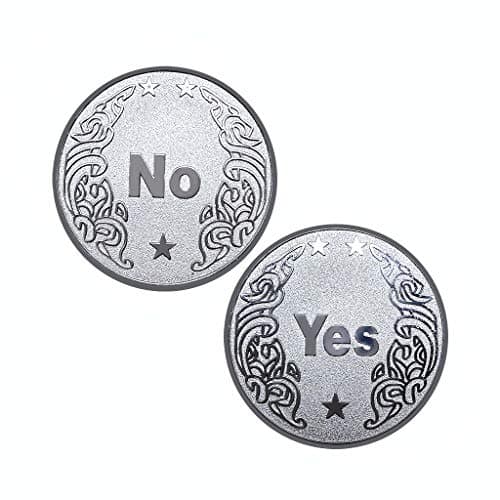 Yes or No Flipping Challenge Coin! Commemorative Coins Collection
