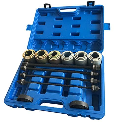 TRIL GEAR 27pcs Universal Press and Pull Sleeve Kit Manual Bushing Installation Removal Set Bearing Seal Bush Remove Install Insertion Sleeve Tool w/Case