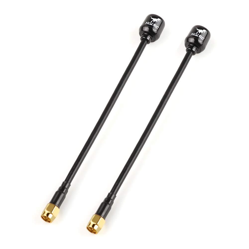 RHCP SMA Long Range Antenna FPV Hammer Mini 2.5dBi Super Mini 5.8G for RC Drone (2pcs)