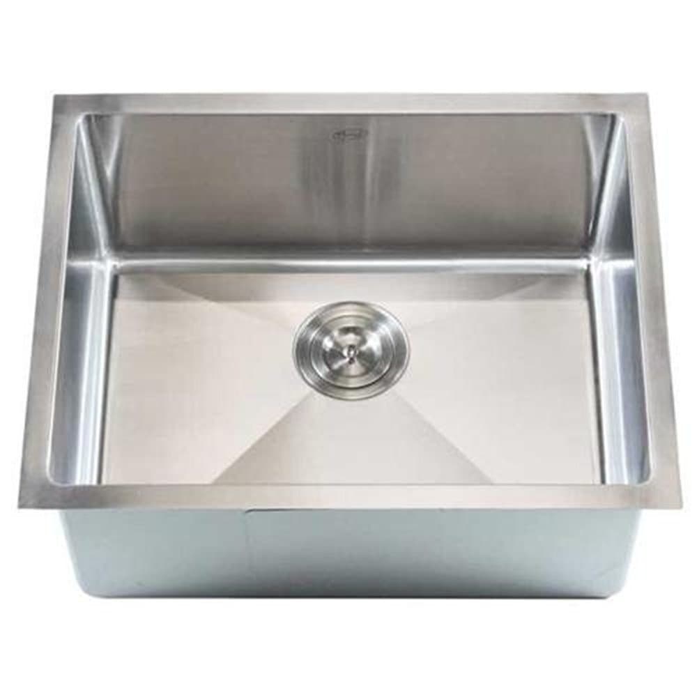 Stainless Steel Kitchen Sink -F2318 Rectangular Single Bowl Undermount Laundry Sink 23"X18"