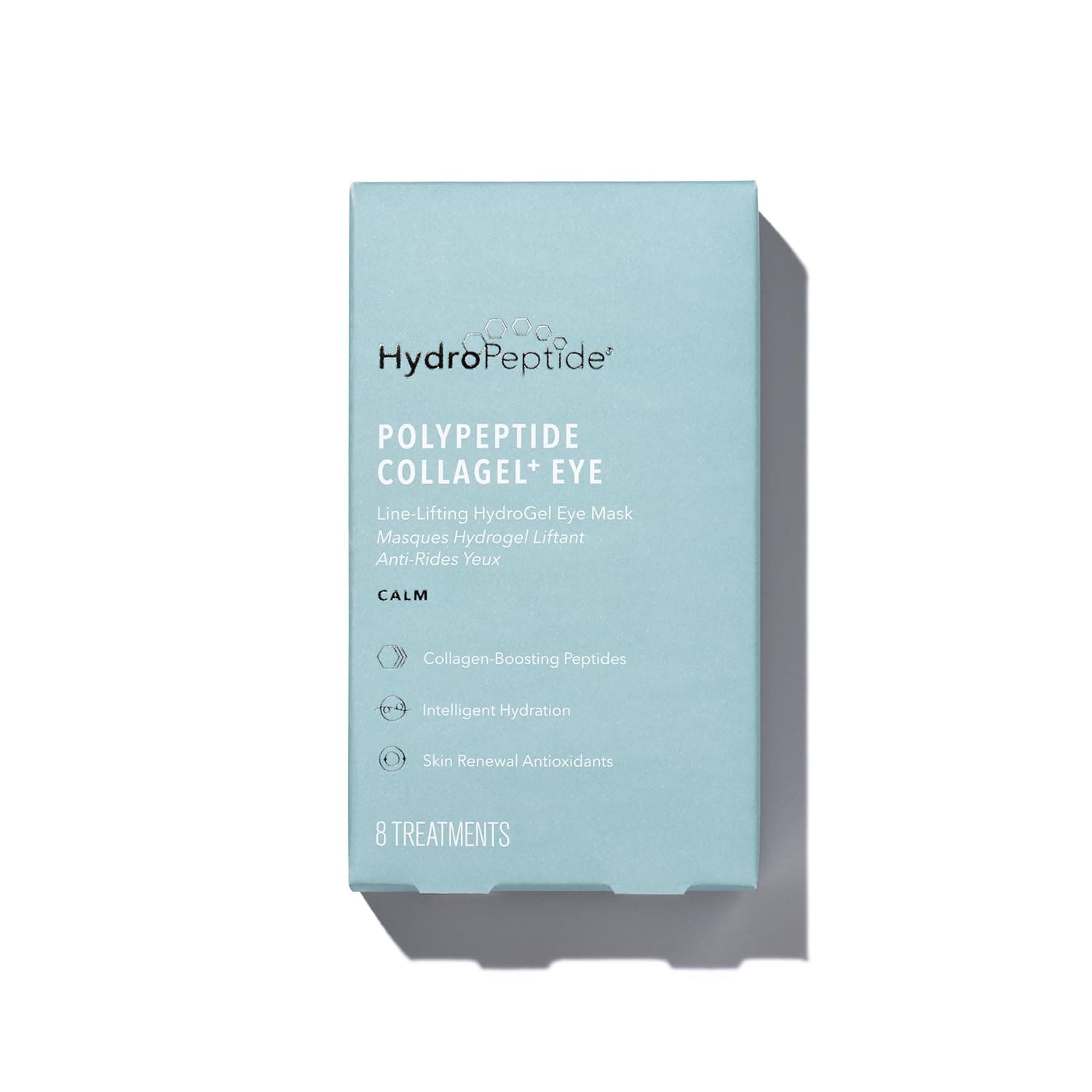 Hydropeptide Polypeptide Collagel+ Line Lifting Hydrogel Mask For Eye 8 Treatments parallel import goods