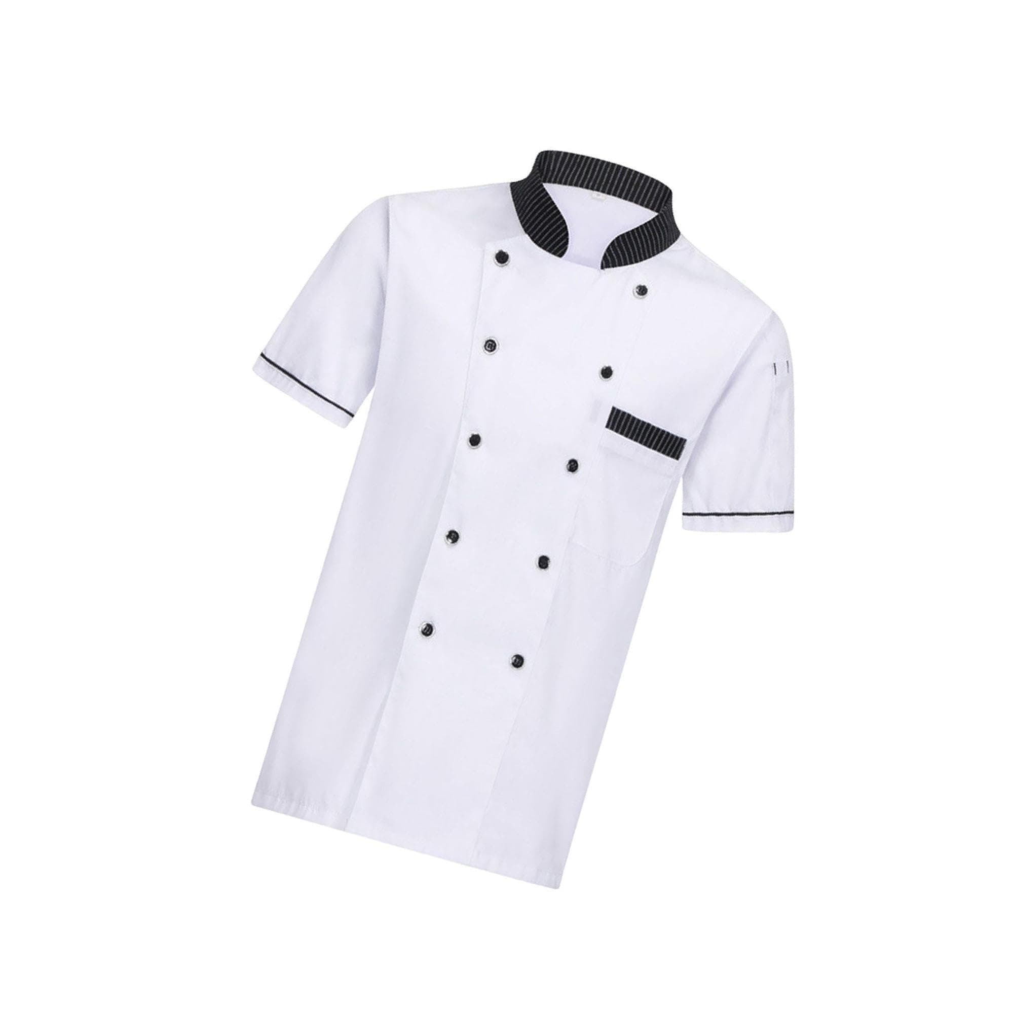 Classic Unisex Chef Coat Jacket for Catering Kitchen Elegant and