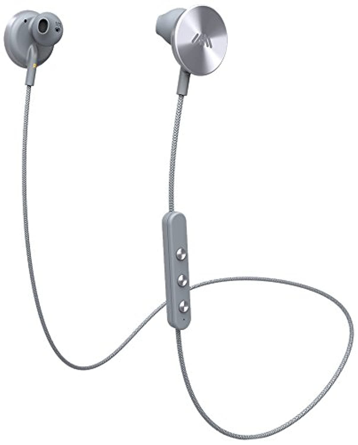 i.am+ Buttons Bluetooth Earphones Grey, One-Size, Wireless