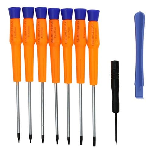 A1store 7pcs Screwdriver Repair Open Tools~Mobile Phone tools~T3 T4 T5 T6 T7 T8 T10-H Box Set