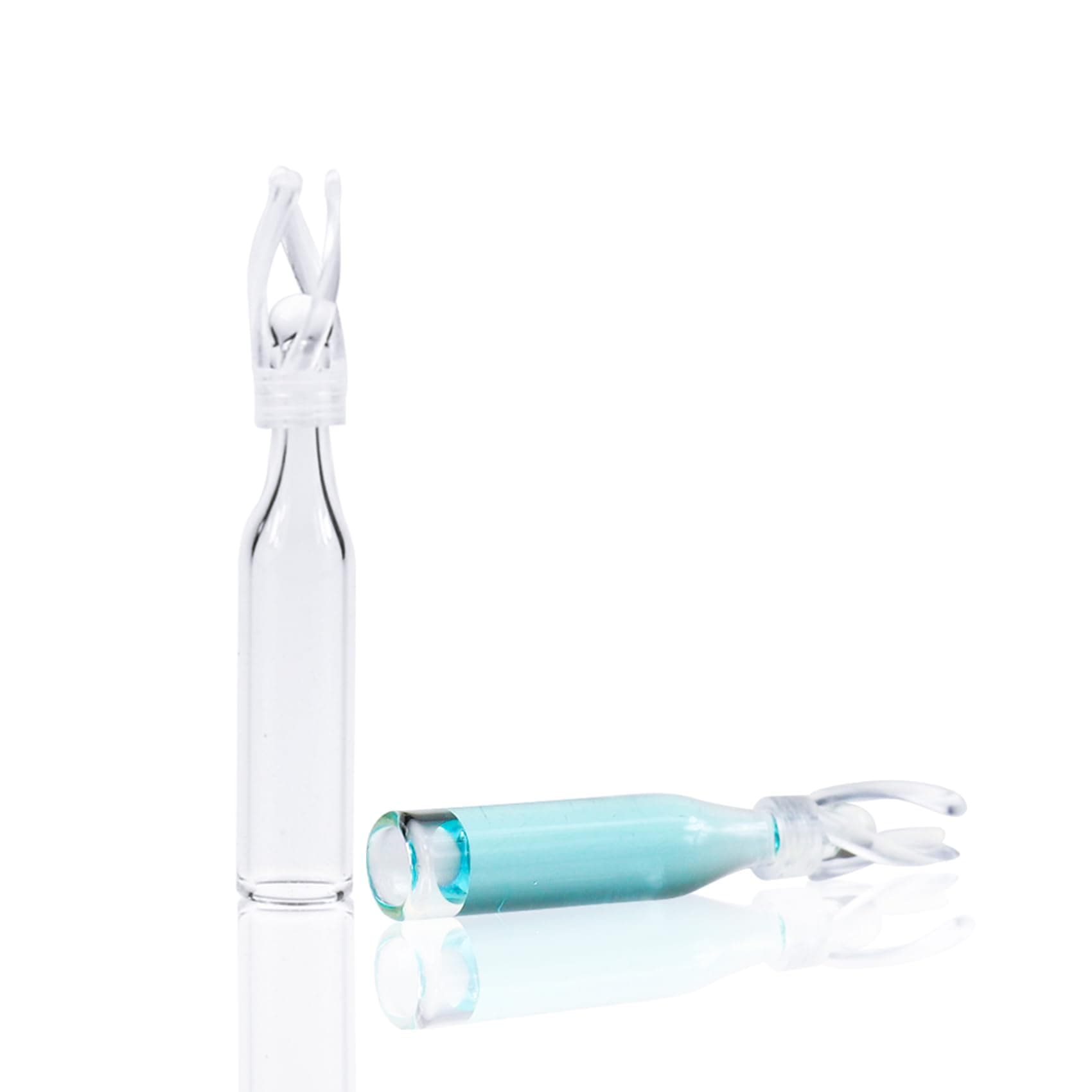 ALWSCI Polyspring Insert Clear Glass, 6mm Insert Diameter, Volume 200µl (Pack of 100)