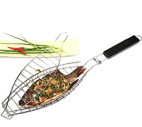 Large Fish Clip Grilled Fish Net Barbecue Clip