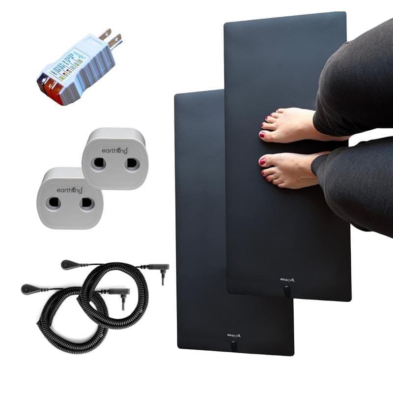 Grounding Mat 2 Pack, Mat Improves Sleep, Reduces Inflammation, Pain, and Anxiety, Clint Ober's Products