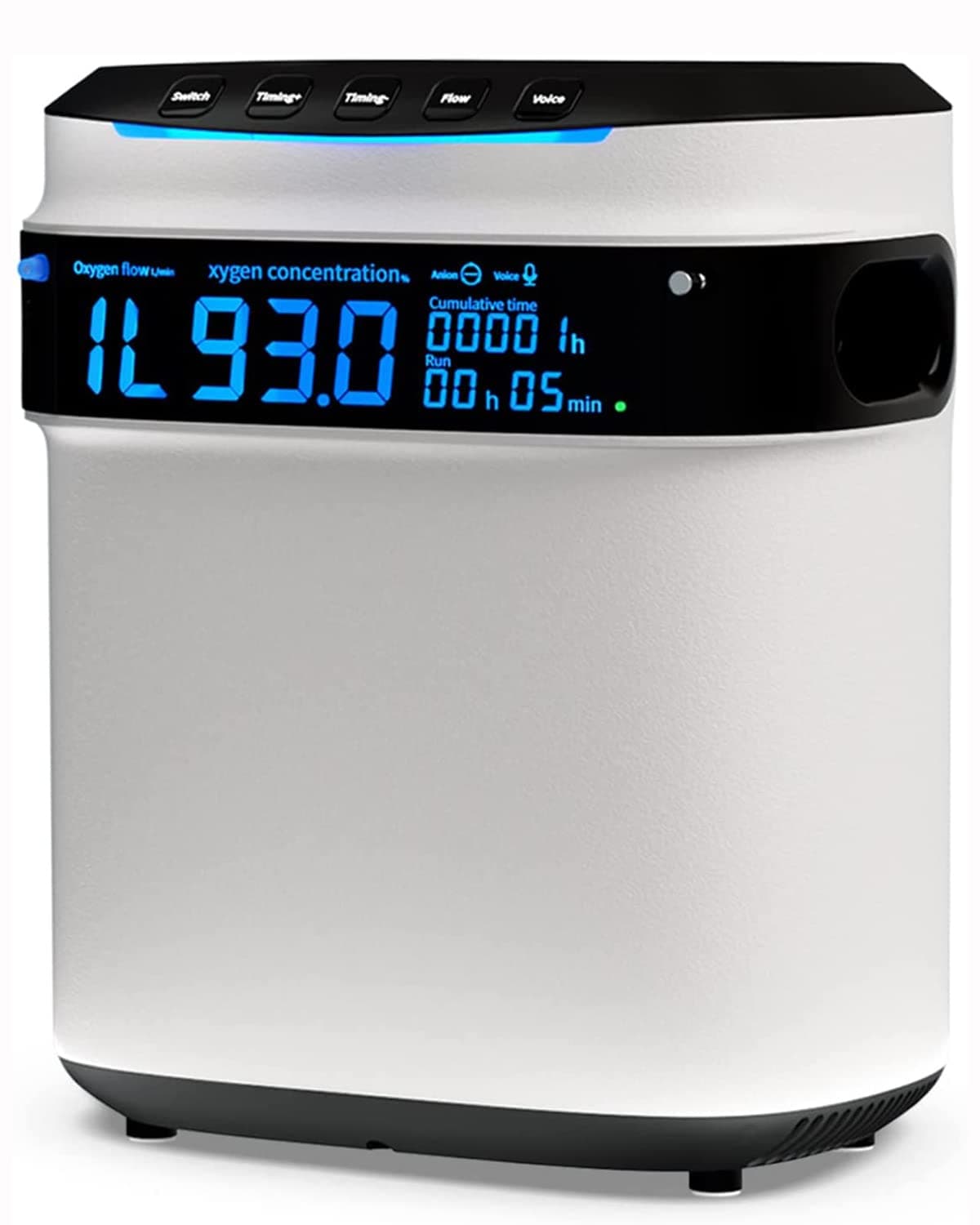 High-performance 1-7L Concentrator Machine, 24h Continuously Oxygen, Low Noise with Remote Control