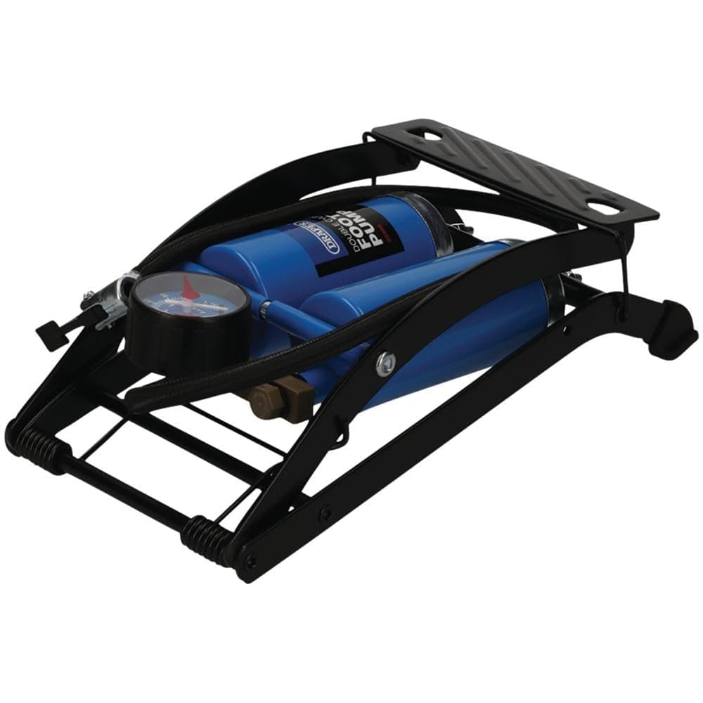 Draper 25996 Double-Cylinder Foot Pump