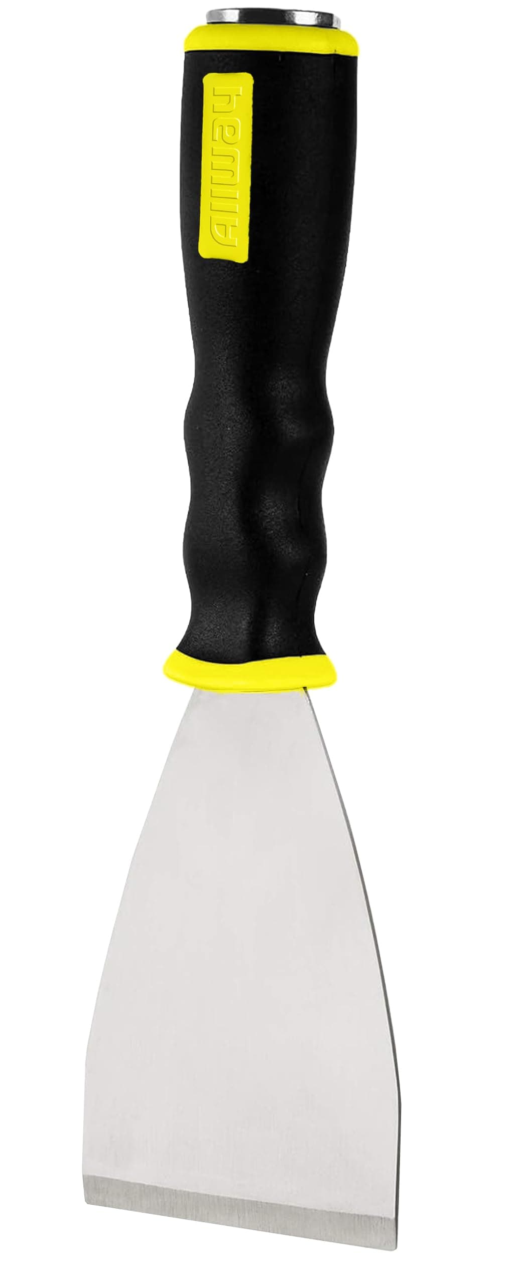 ALLWAY FS3 Soft-Grip Extendable Flat Heavy-Duty Scraper with Pole Socket and Hammer End