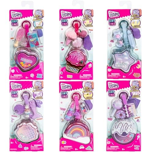 REAL LITTLES S8 Tiny Tins Keychain Single Pk