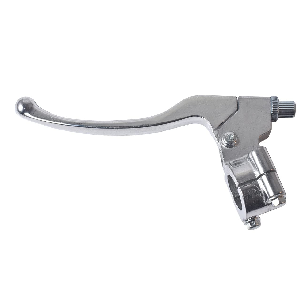 Silver Left Brake Handle Clutch Lever Perch for 98cc 196cc 6.5HP 5.5hp Coleman CT200U BT200X Trail 200 CC100X CT100U Baja Motovox Mini Bike Motorsports SSR125 CRF XR 70 80 XR200 Yamaha Pit Dirt Bike