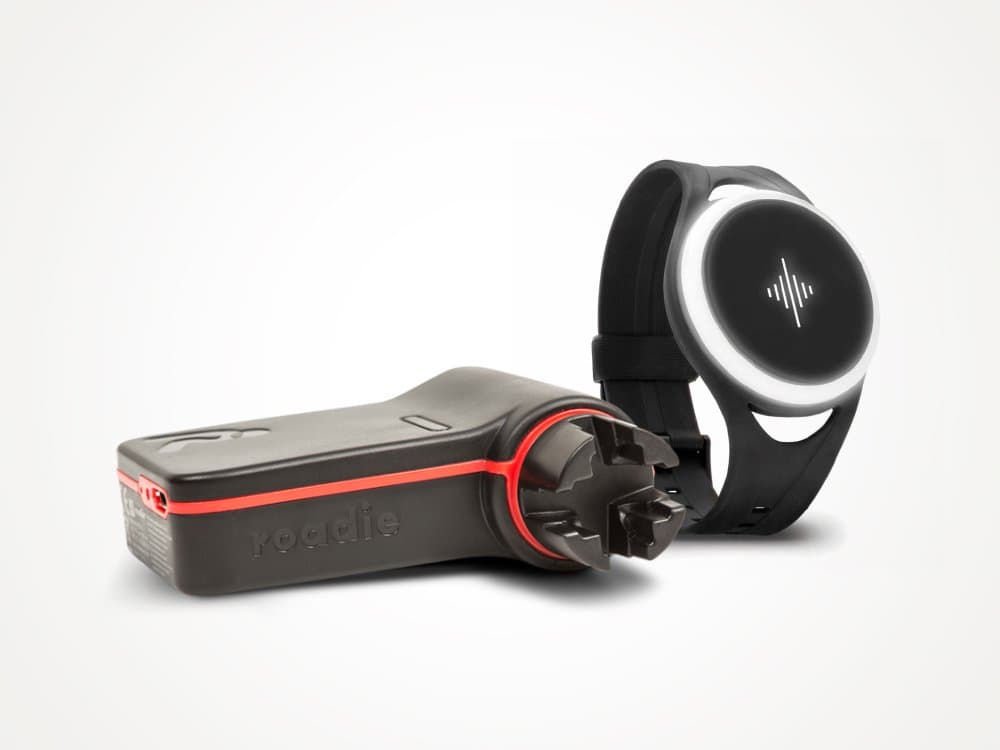 Bundle: Roadie Automatic Guitar Tuner and Soundbrenner Pulse Smart Vibrating Metronome