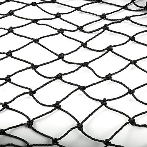 YaeKoo Baseball Backstop Nets 10＇x 20＇Baseball Softball Batting Cage Net Heavy Duty Backstop Practice Net Weatherproof Reinforced Softball Net