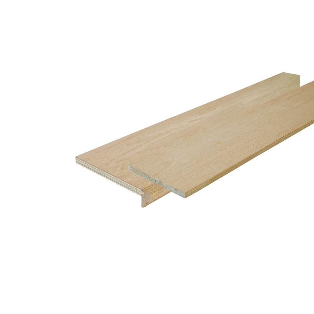 SP125-4F048C 48-inch Oak False Stair Tread Cap and Riser Kit