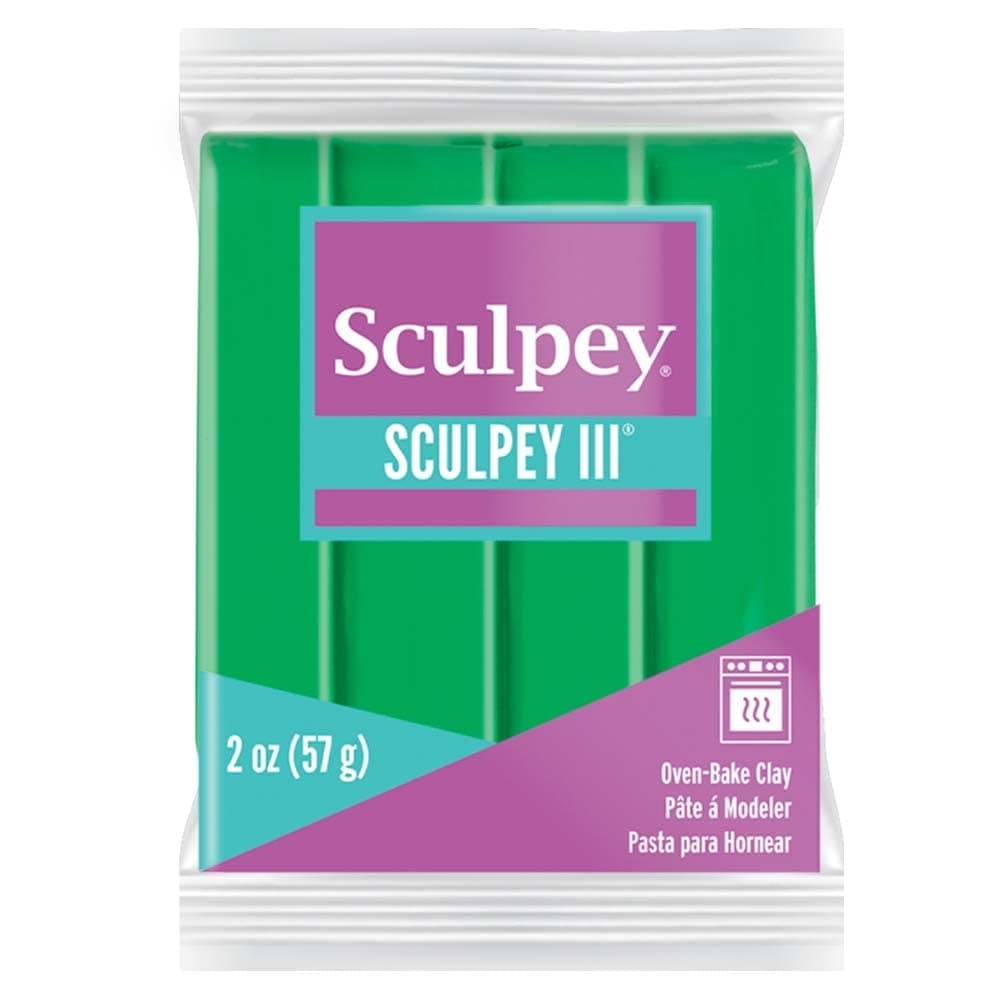 Sculpey III 2oz/ 56g (Emerald)