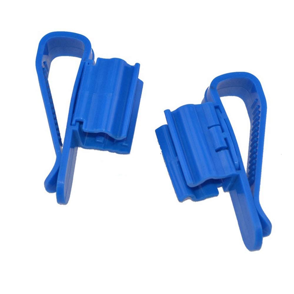 Plastic Hose Holder Plastic Adjustable Fixing Clip Auto Siphon Clamp For Homebrew Beer Making Bucket Water Pipe (pack Of 2)