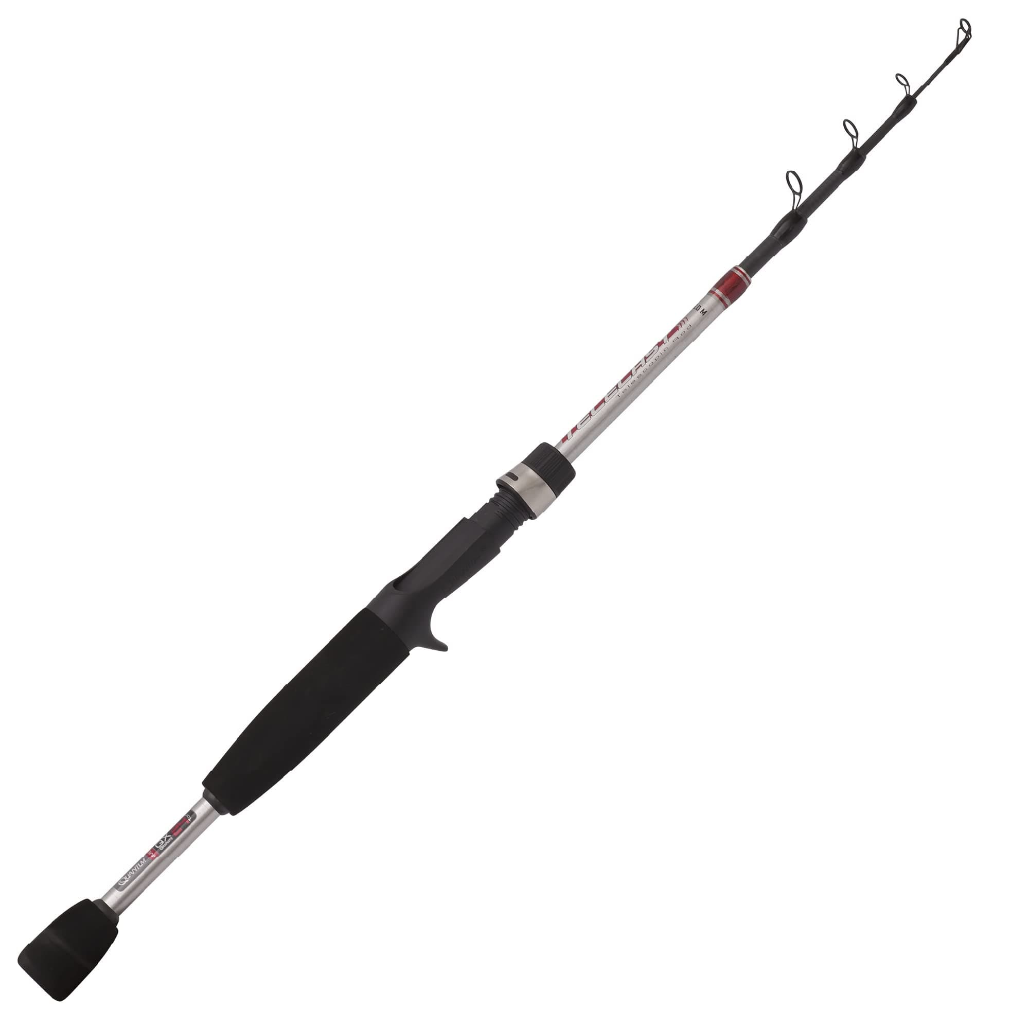 Quantum Telescopic Casting Fishing Rod, Durable Graphite Blank, Fast Action, EVA Handle, 1-Piece