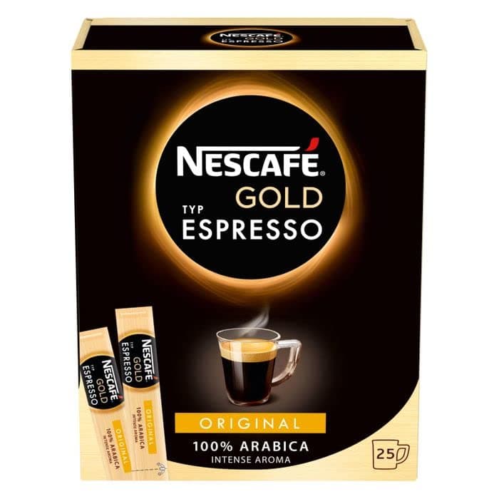 Gold Espresso Instant coffee 25 Sticks