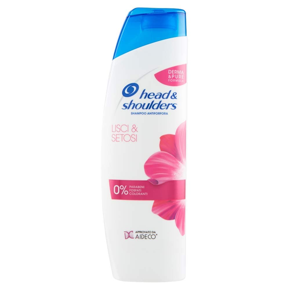 Head and Shoulders Smooth and Silky Shampoo, 250 ml, Pack of 6
