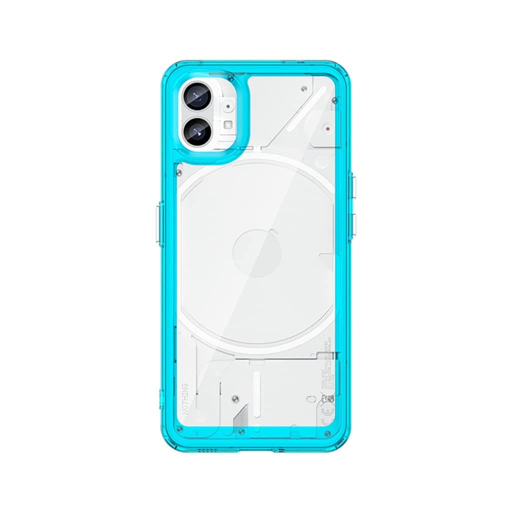 Case for Nothing Phone 1, Ultra-Thin Soft TPU Bumper + Acrylic Clear Back Cover Case, Anti-Scratch Shock Absorption Case for Nothing Phone 1