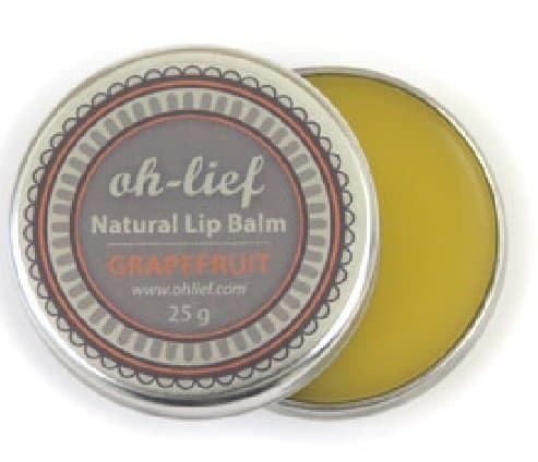 Oh Lief Natural Lip Balm Grapefruit - 25g