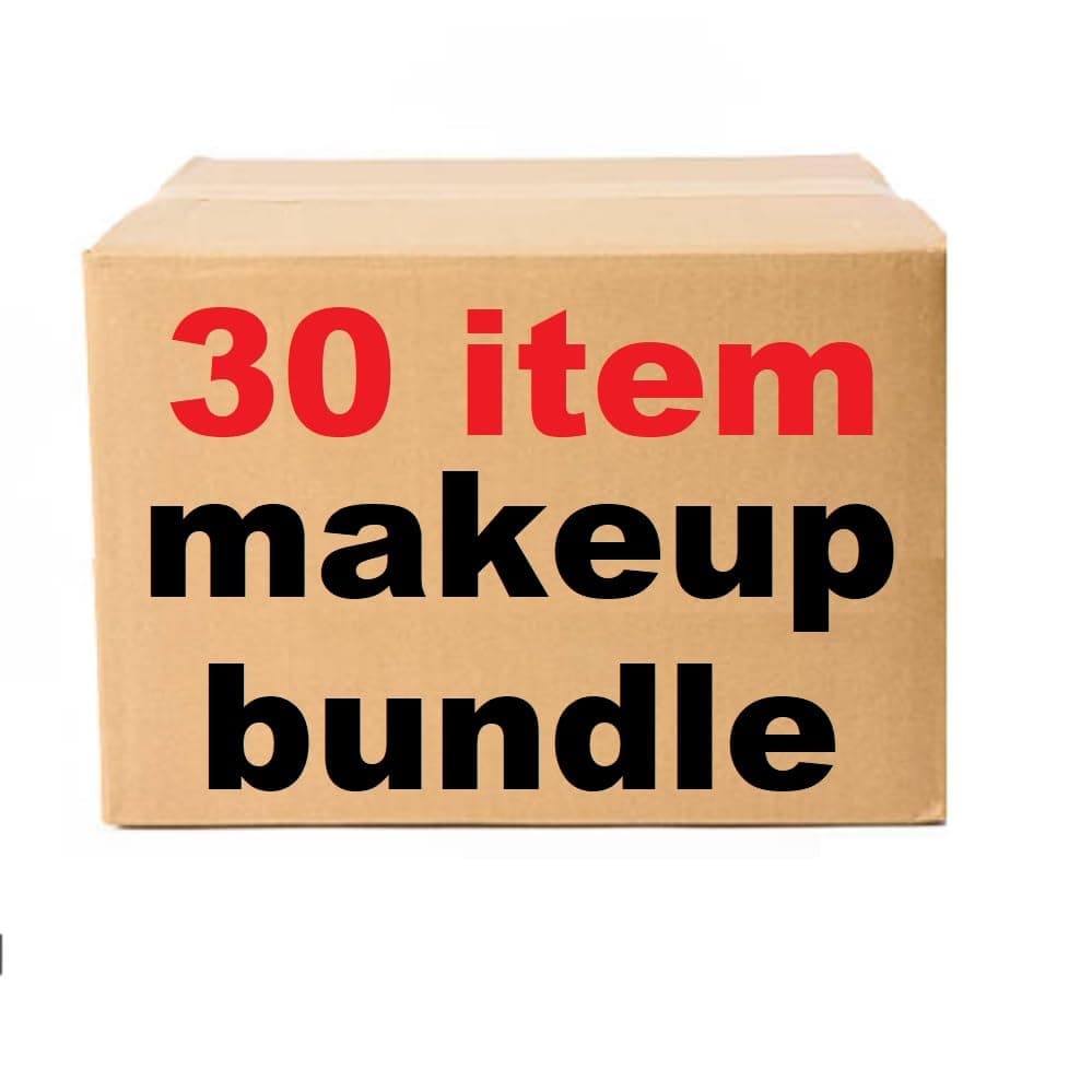30 item makeup bundle - cosmetics set – starter kit - great for gifts Christmas presents stocking/beauty advent calendar fillers - favours - party bags and pampering uk