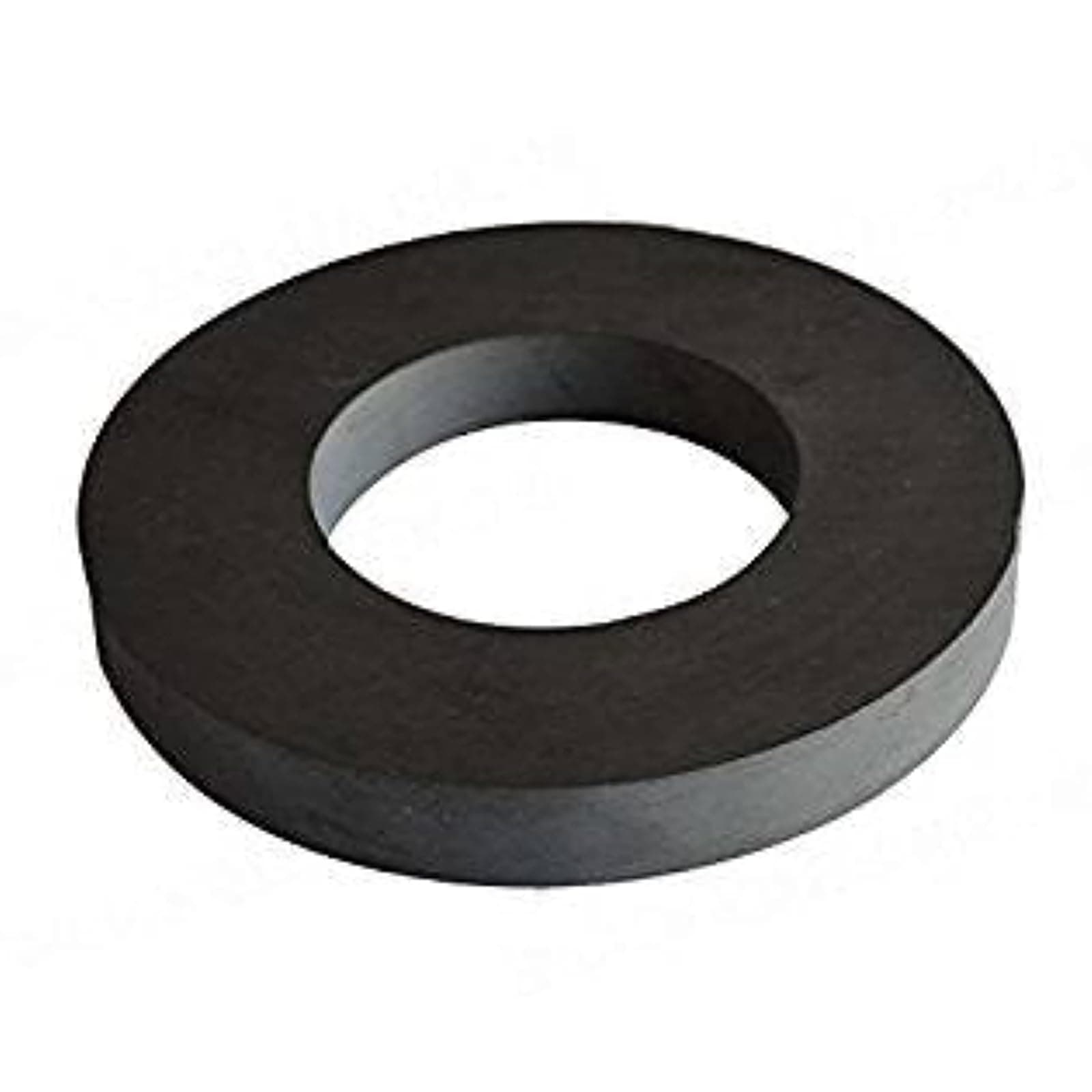Ferrite Ring Magnet, 100mm Dia, Big Round Circle Ceramic Magnets with Hole, Strong Large Donut Circular Magnetic Ring Heavy Duty for DIY, Crafts Speaker Creative Hobbies Science