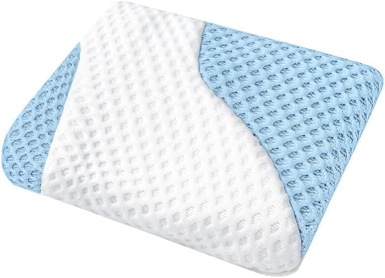 OsteoPillowcases for Osteo Cervical Memory Foam Pillows, Machine Washable, Set of 1, Queen, Blue