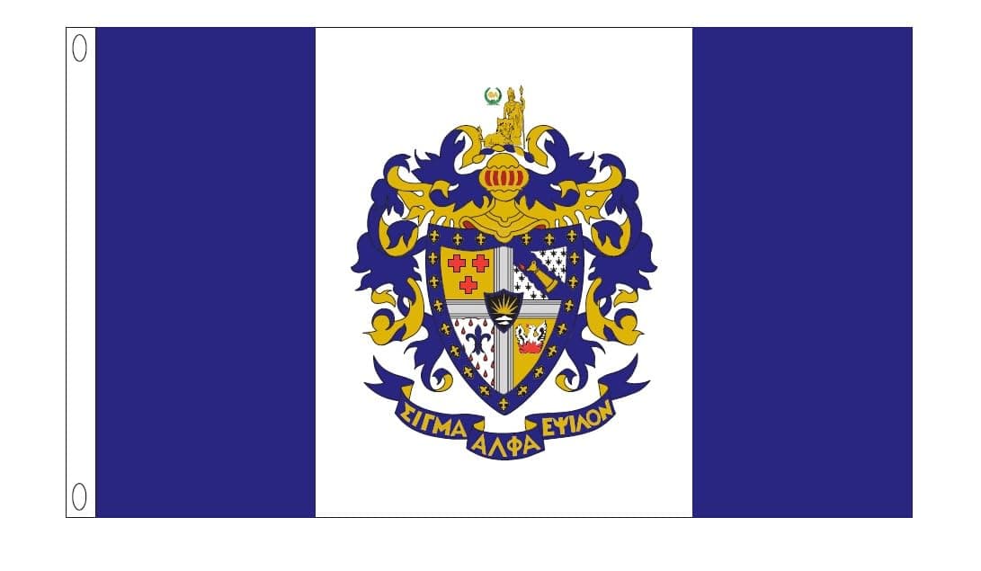 Sigma Alpha Epsilon 3' X 5' Officially Licensed Flag SAE-F001