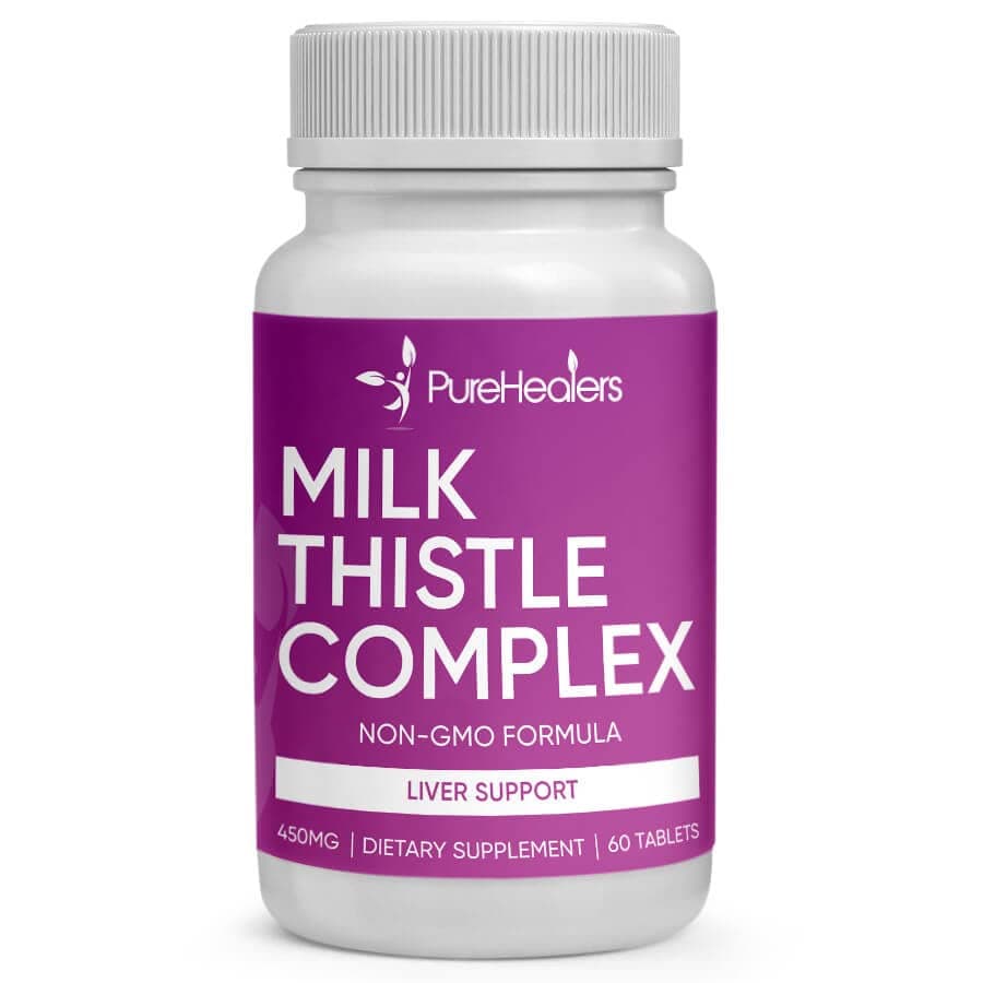 Pure Healers Milk Thistle 450 mg