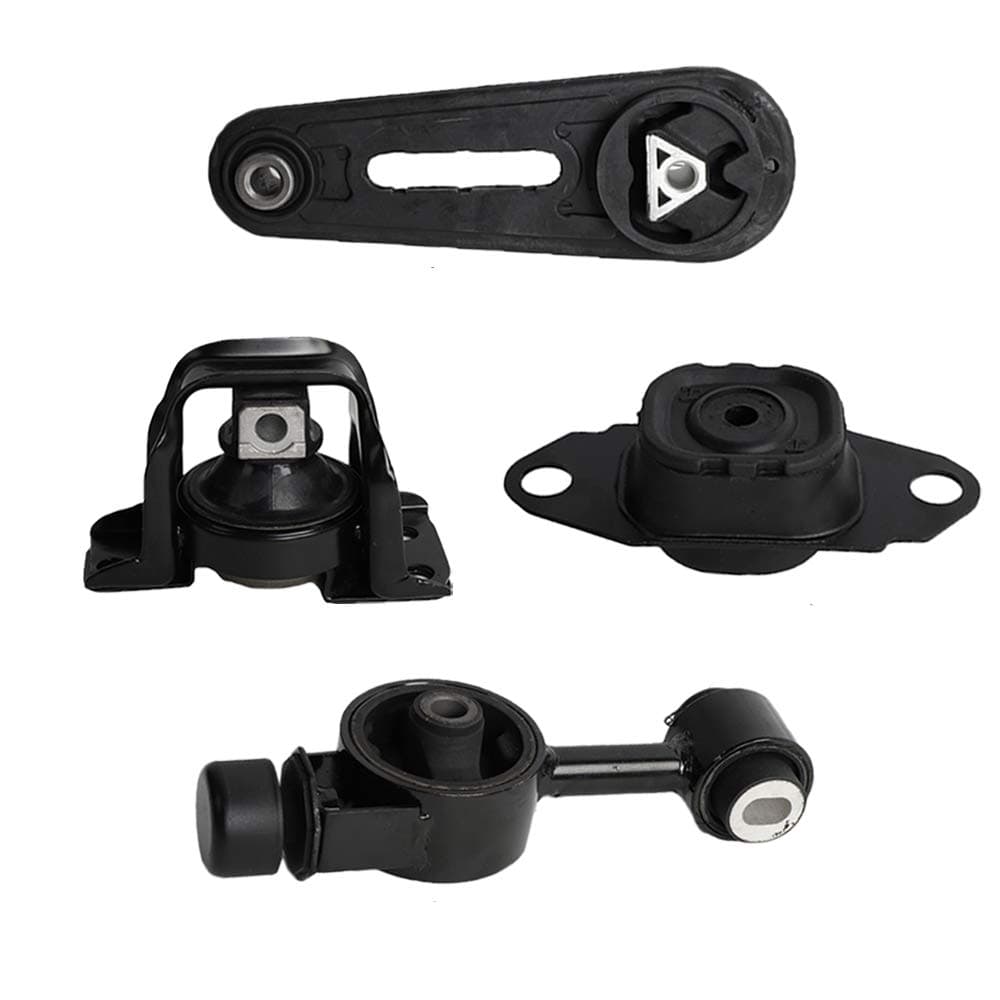Engine Motor Trans Mount Set 4PCS Replacement for 2007-2011 Versa 2009-2011 Cube 1.8L A4323 A4320 A4318 A4312