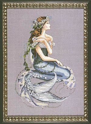 Mirabilia Enchanted Mermaid Cross Stitch Pattern by Mirabilia Designs