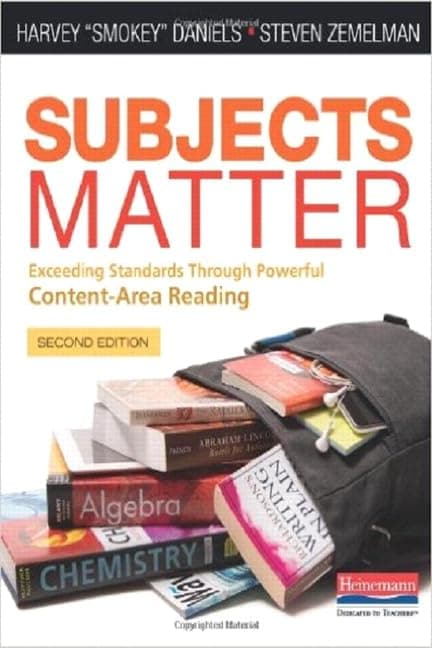 Subjects Matter: Exceeding Standards Through Powerful Content-Area Reading