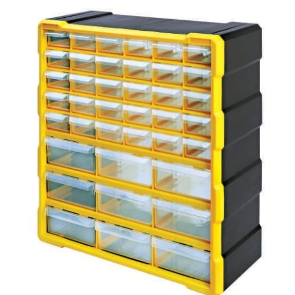 - Enterprises Drawer Component Organizer – Multi-Drawer Storage for Small Parts, Craft Supplies, and Hardware – Durable and for Home, Office, and Workshop (39 DRAWERS)